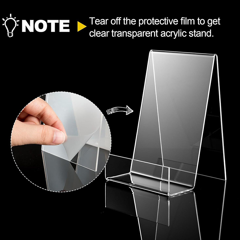 Clear Acrylic Book Stand Holder - 1Pc Doorzichtige acryl displaystandaard Comic Book