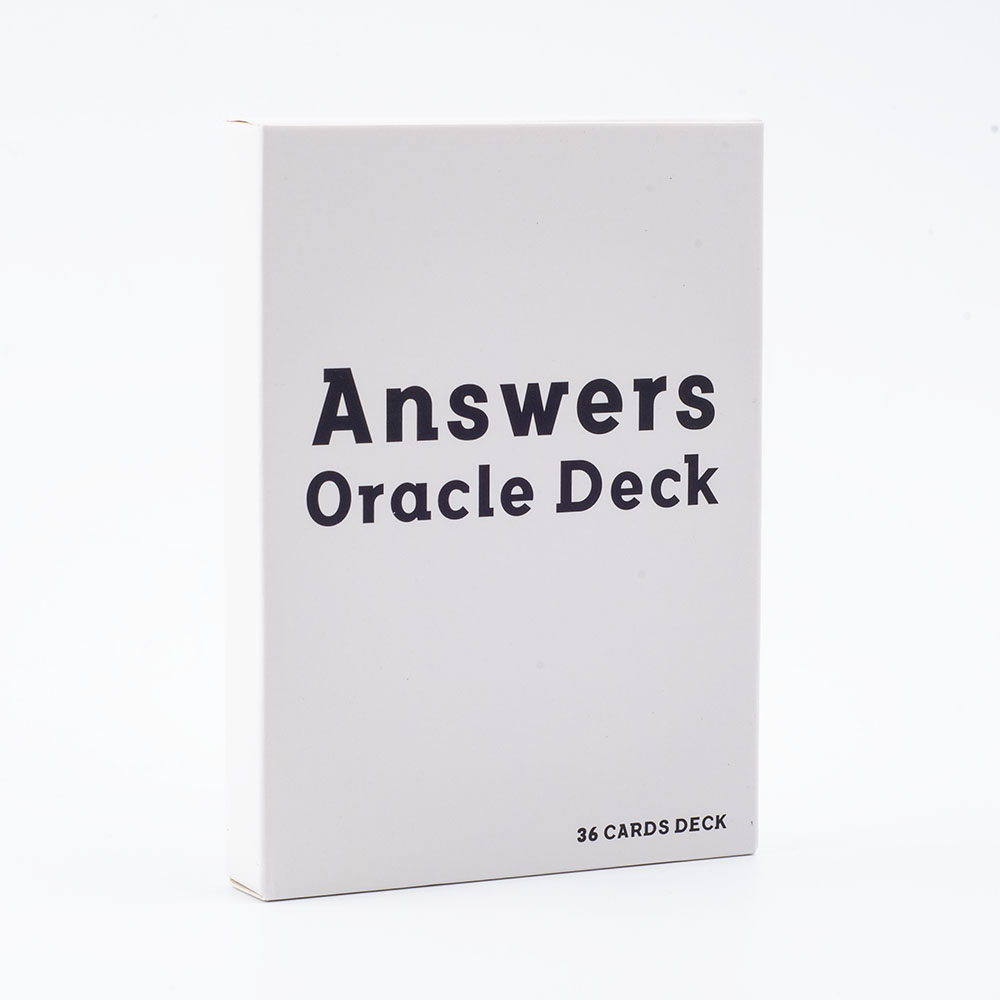 Tarot Deck With Guidebook - Antwoorden Oracle Deck 36-kaarten Berichten Trefwoorden