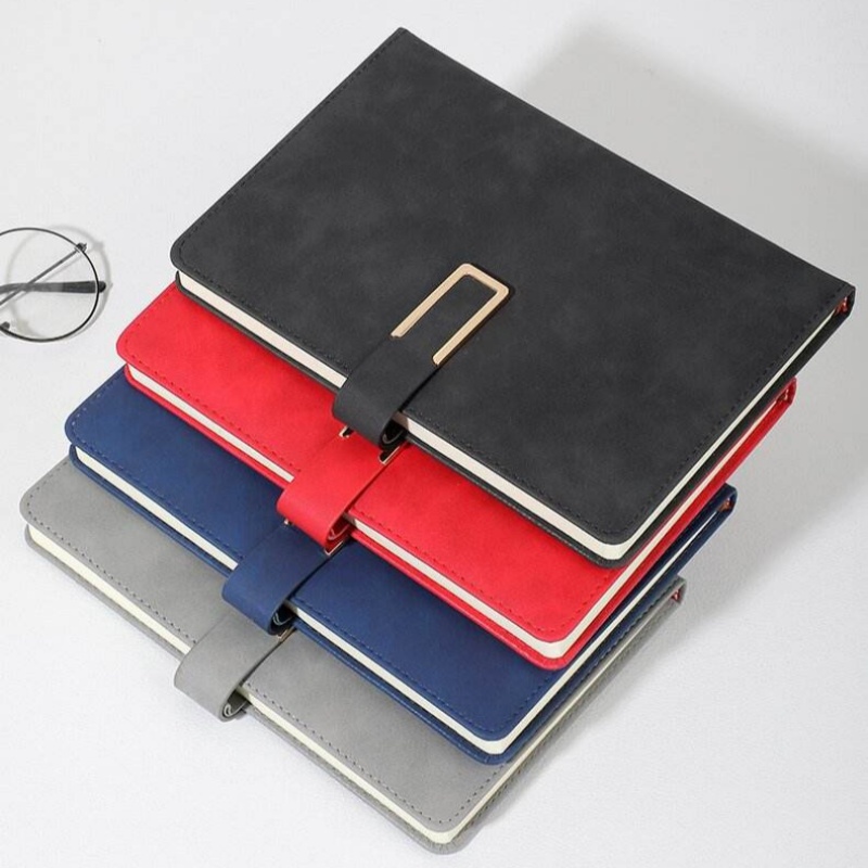 Vintage Leather Journal Notebook - Vintage A5 Lederen Notitieboekje met Zachte