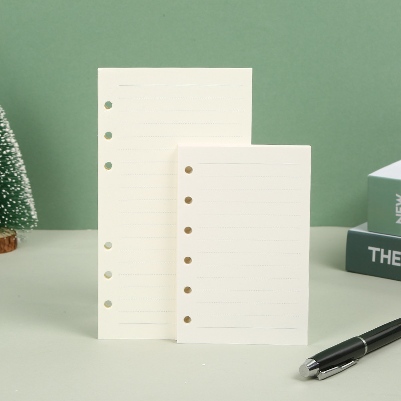 A5 Spiral Dotted Grid Notebook - A5 A6 A7 Losbladige Notebook Refill