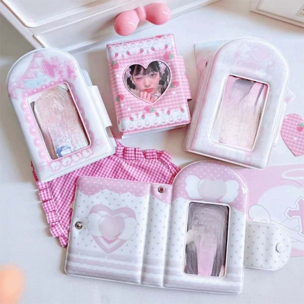 Kpop Photo Card Binder 3 Inch - Schattig 3 inch fotokaartjesalbum PP 32
