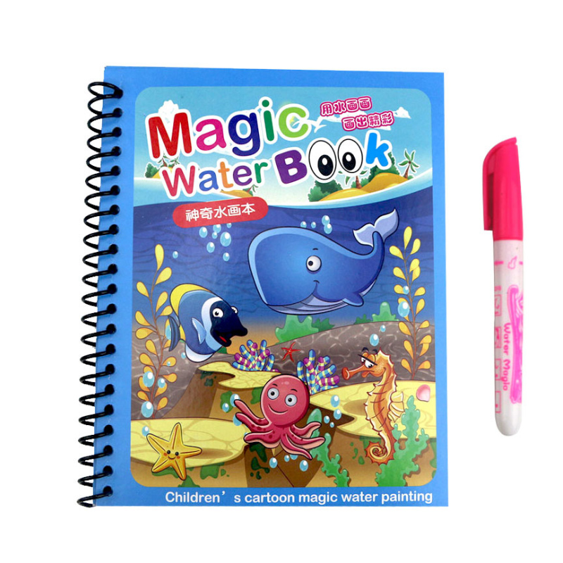 Reusable Water Magic Coloring Book - Hot Koop Herbruikbare Magische Water Tekening