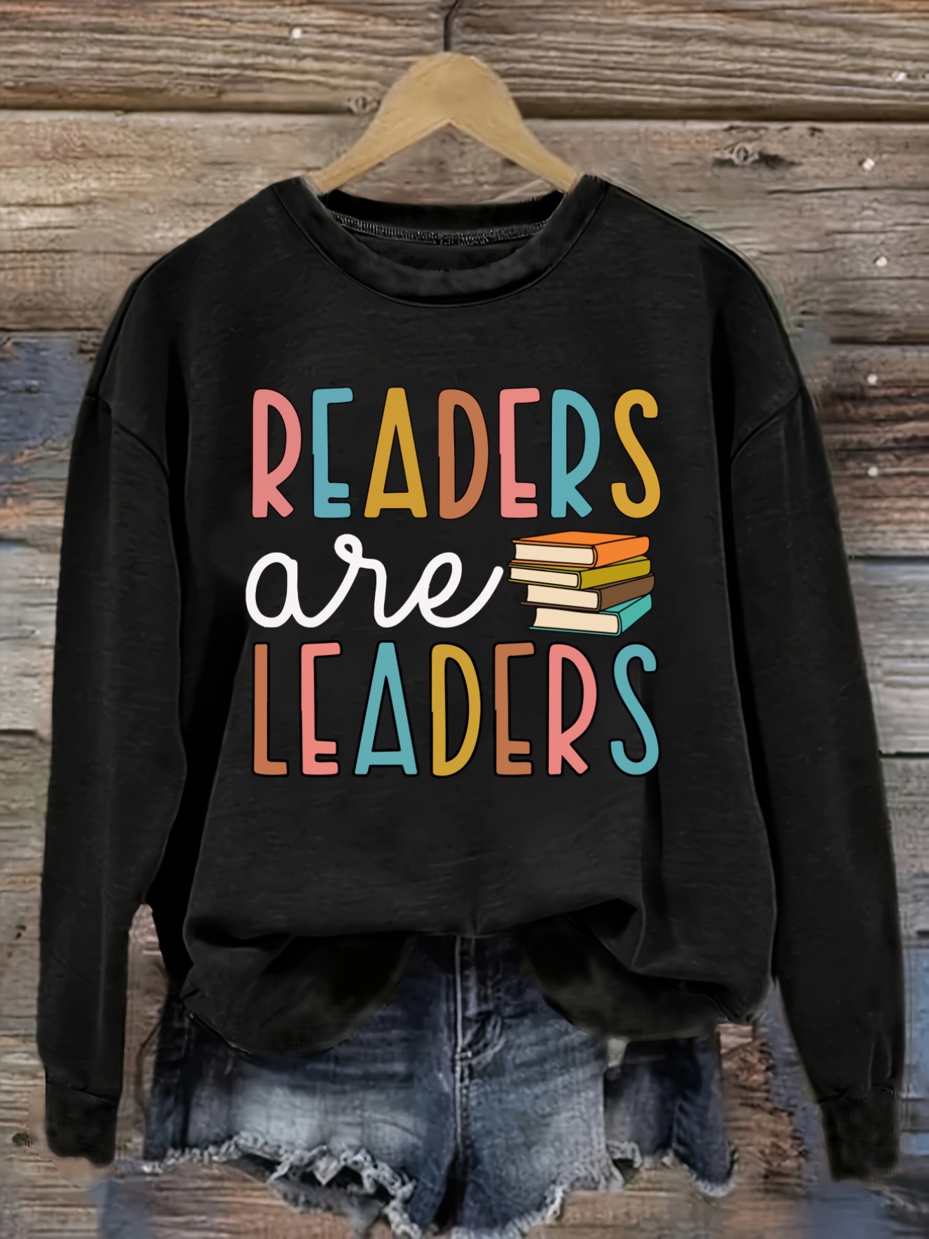 Books - Dames Casual T-shirt met lange mouwen