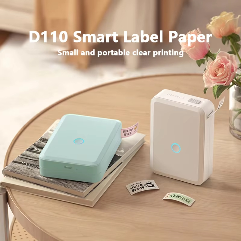Mini Pocket Thermal Printer Paper Roll - Niimbot D110 Mini draagbare thermische zelfklevende