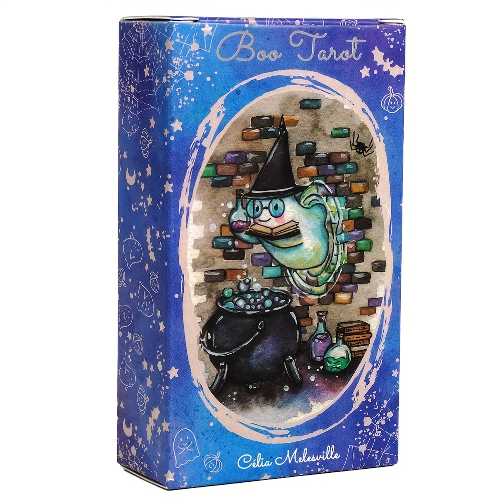 Tarot Deck With Guidebook - Boo Tarot Deck Ghosts Ghost Leeskaart