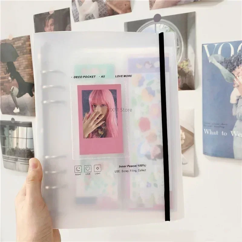 Kpop Photo Card Binder 3 Inch - A5 Bindmiddel Fotokaarten Houder Kpop Fotokaart