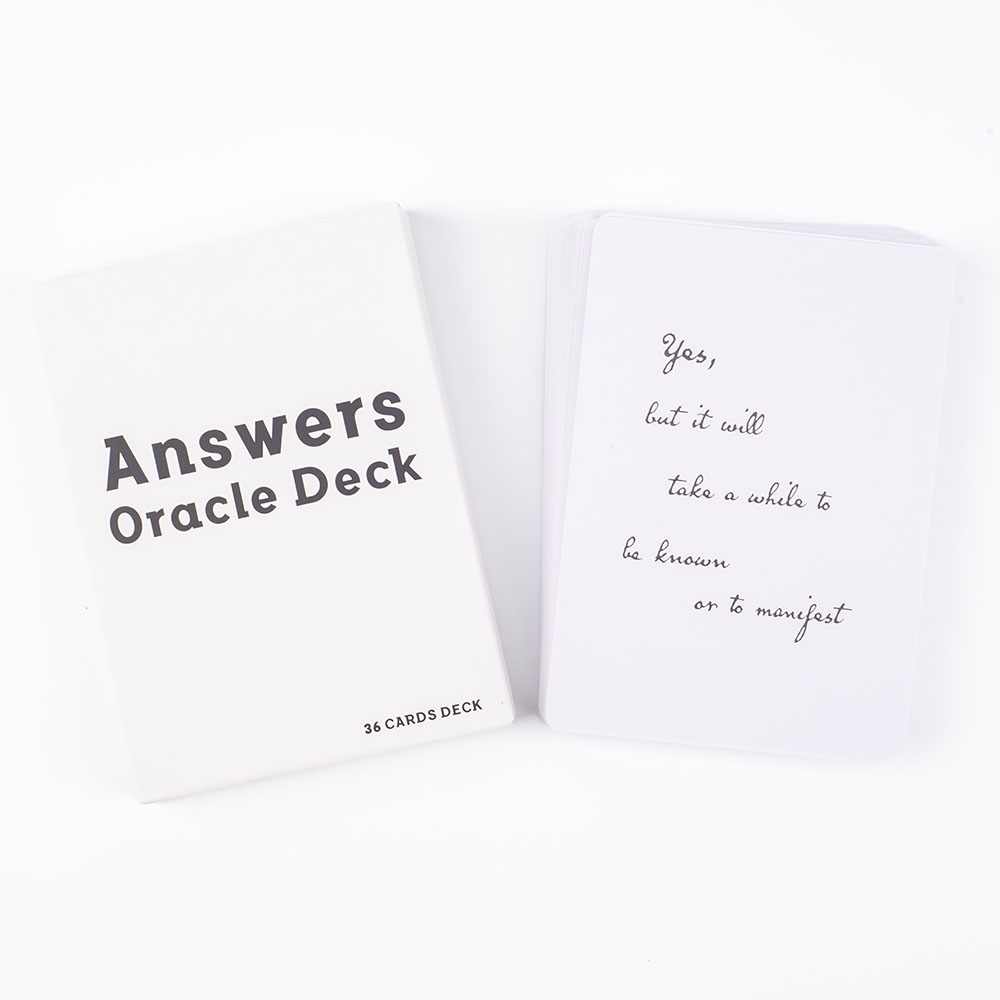 Antwoorden Oracle Deck 36-kaar - Tarot Deck With Guidebook recensie en prijs