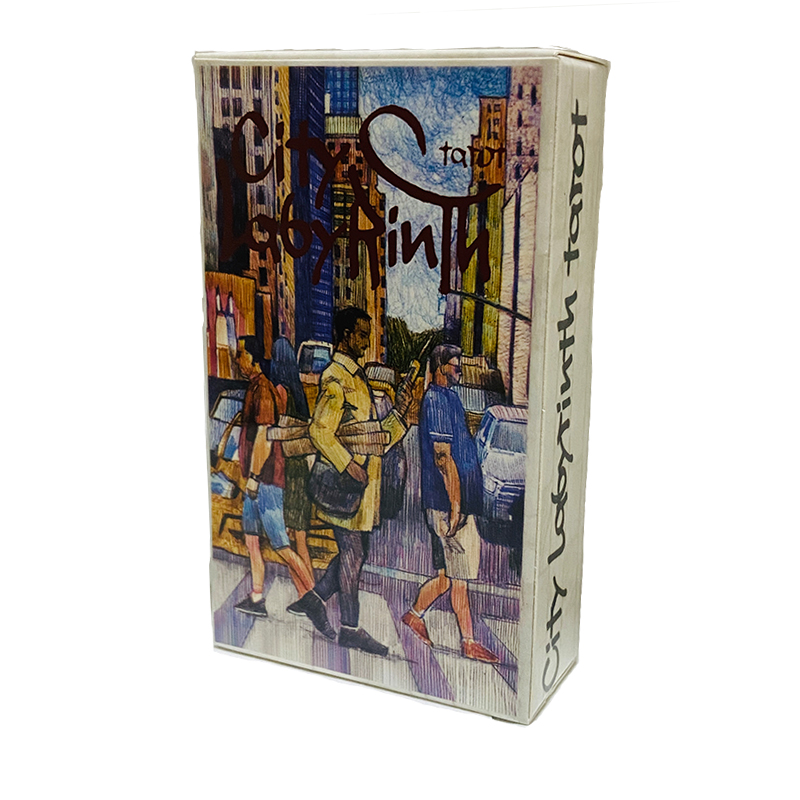 City Labyrinth Tarotkaarten 78 - Tarot Deck With Guidebook recensie en prijs