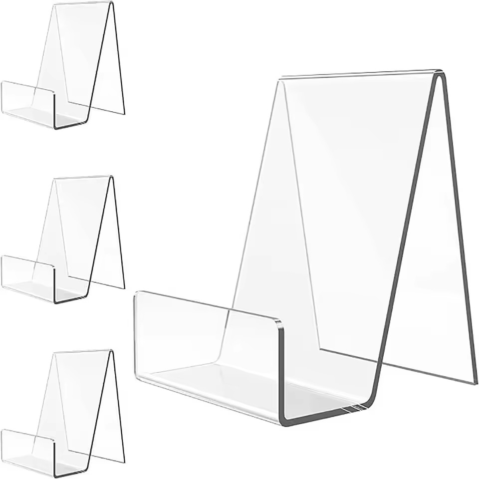 4 stks Acryl Boek Stand Boek H - Clear Acrylic Book Stand Holder recensie en prijs