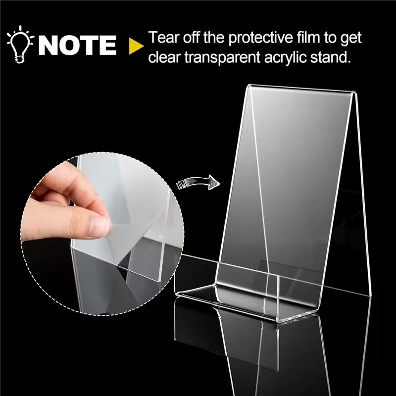 4 stks Acryl Boek Stand Boek H - Clear Acrylic Book Stand Holder recensie en prijs