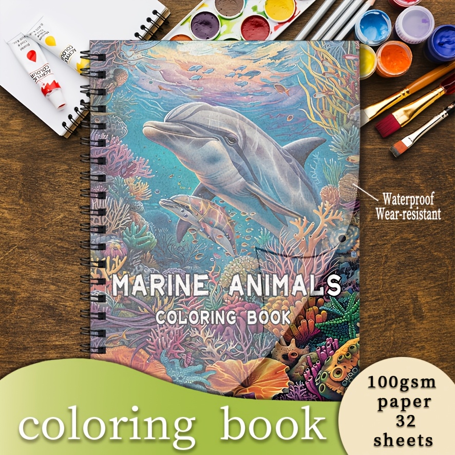 Kleurboek - 8,3 x 11,2 inch 32 - Adult Coloring Book Stress Relief recensie en prijs