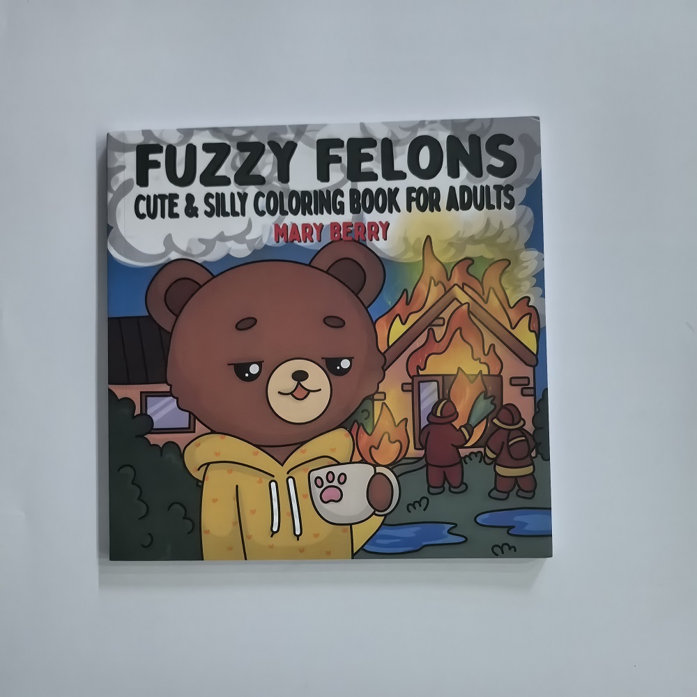 Fuzzy Felons-kleurboek voor vo - Adult Coloring Book Stress Relief recensie en prijs