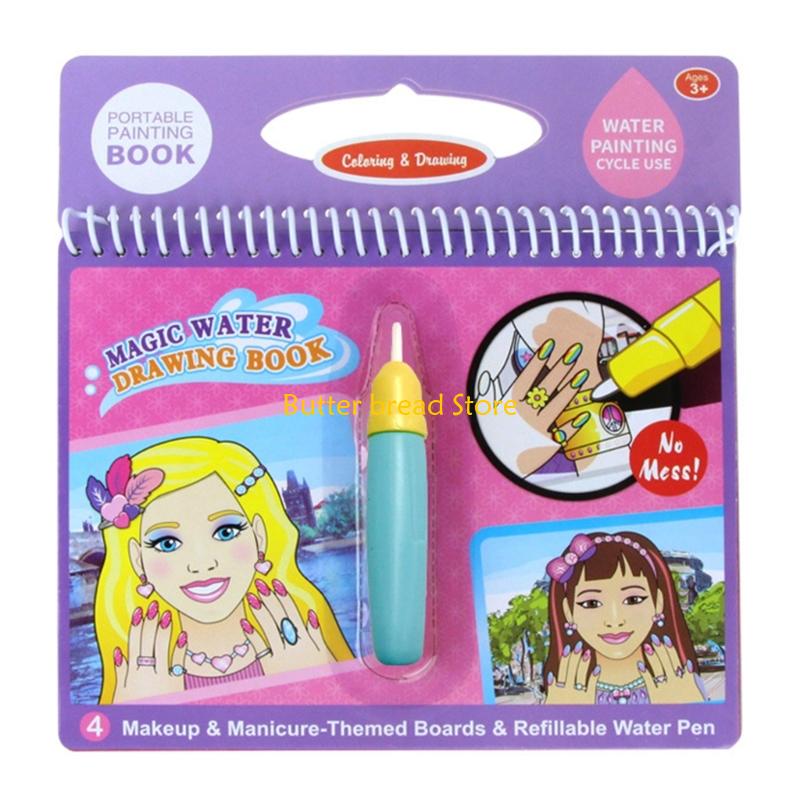 W89C Herbruikbaar magisch wate - Reusable Water Magic Coloring Book recensie en prijs