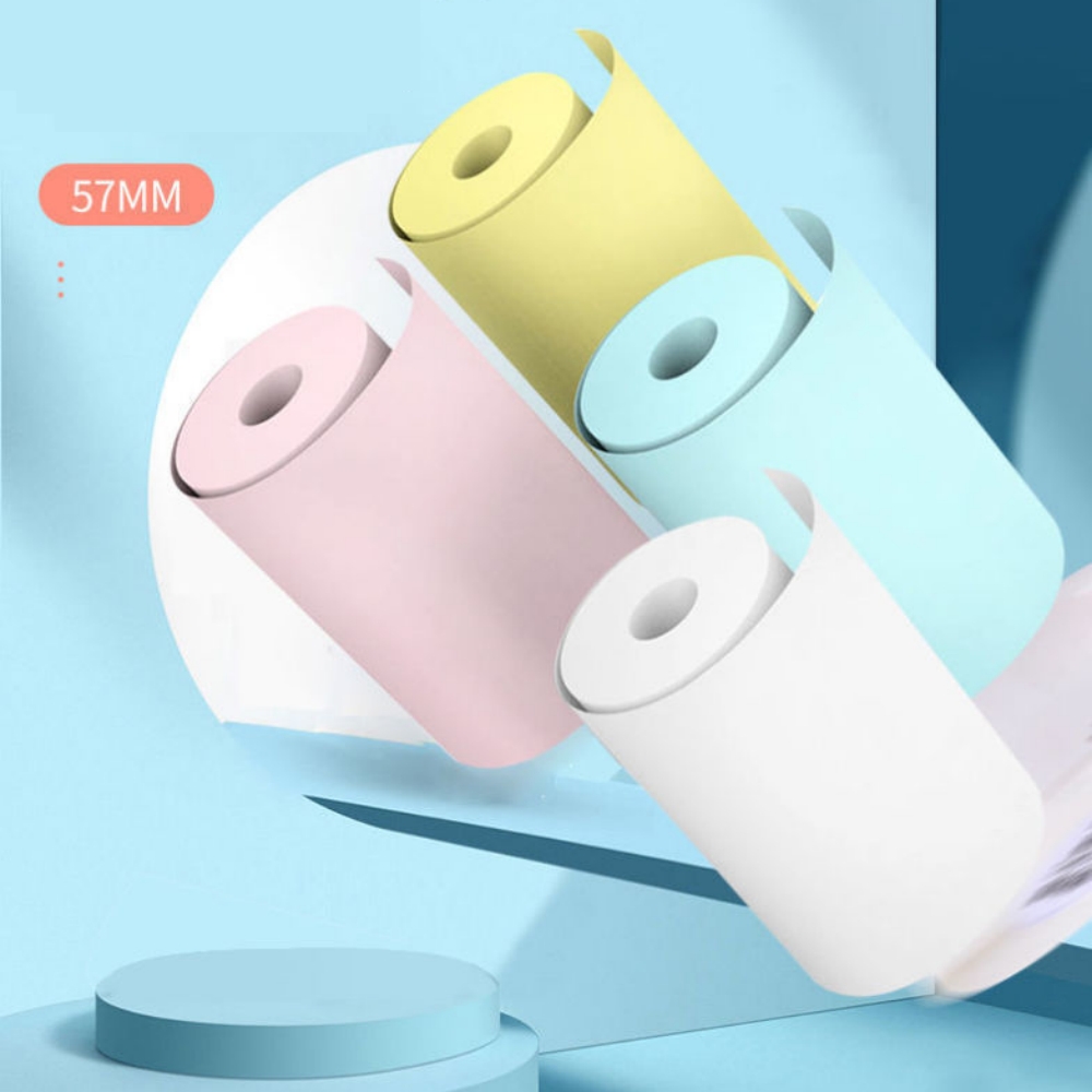 57x25MM Thermisch Papier Stick - Mini Pocket Thermal Printer Paper Roll recensie en prijs