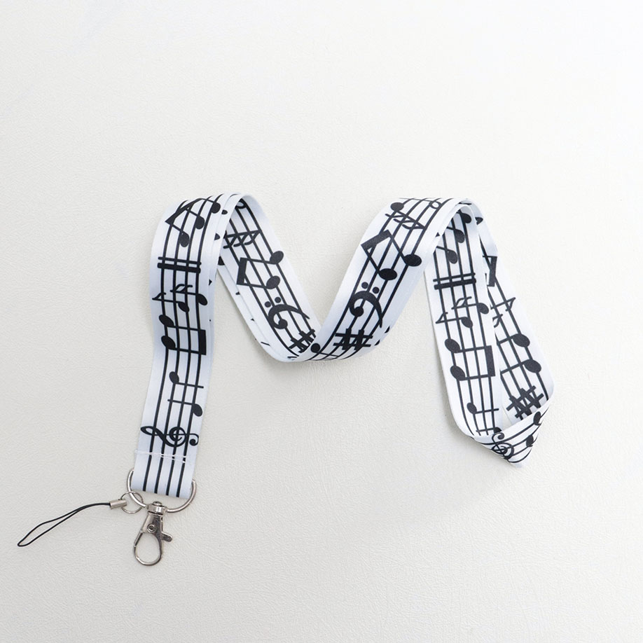 Muzieknoten Lanyards voor sleu - Blank Sheet Music Notebook recensie en prijs