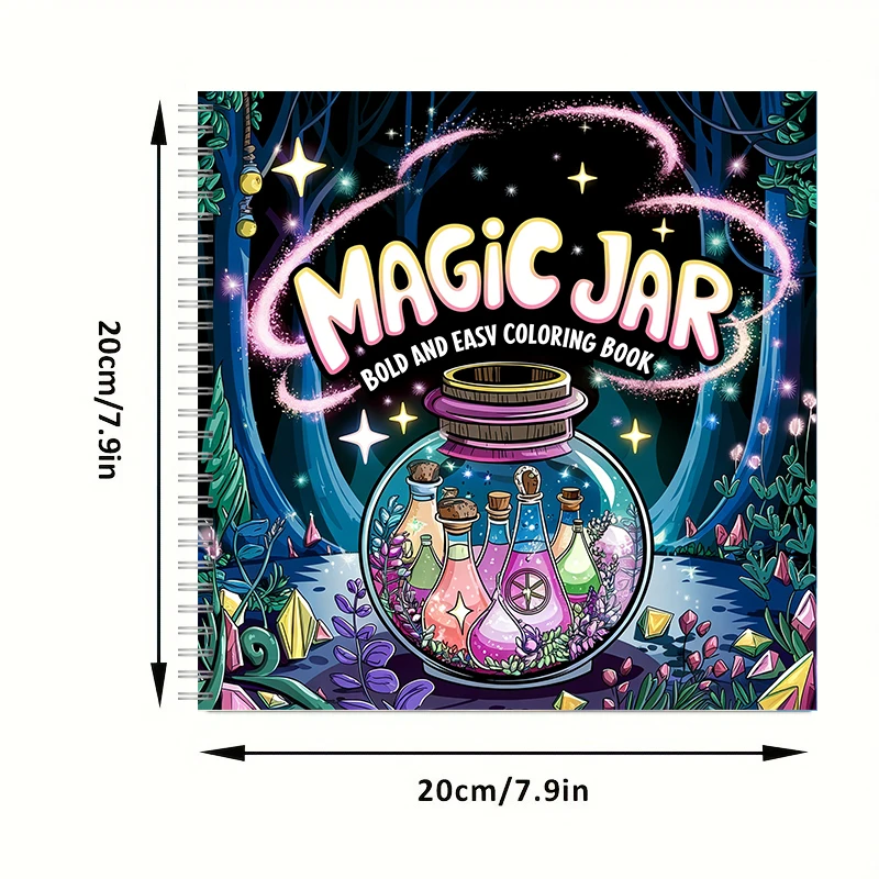 Kleurboek Magic Jar voor volwa - Adult Coloring Book Stress Relief recensie en prijs
