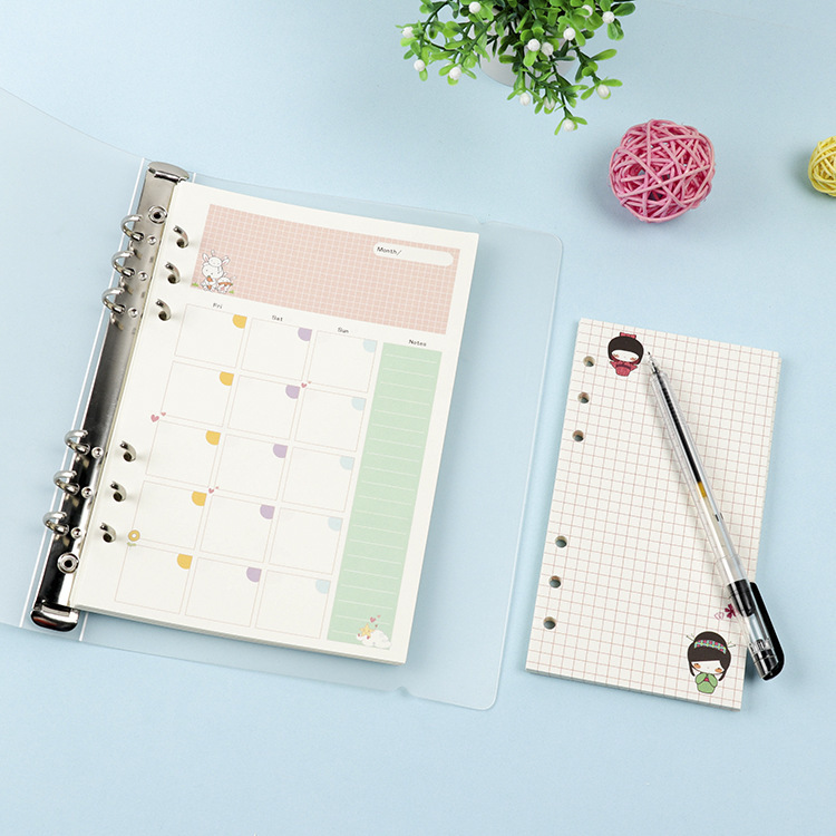 2026 Gekleurde A5 A6 Losbladig - A5 Spiral Dotted Grid Notebook recensie en prijs