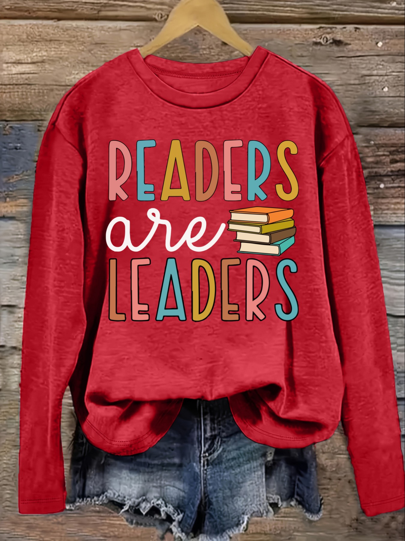 Dames Casual T-shirt met lange - Books recensie en prijs