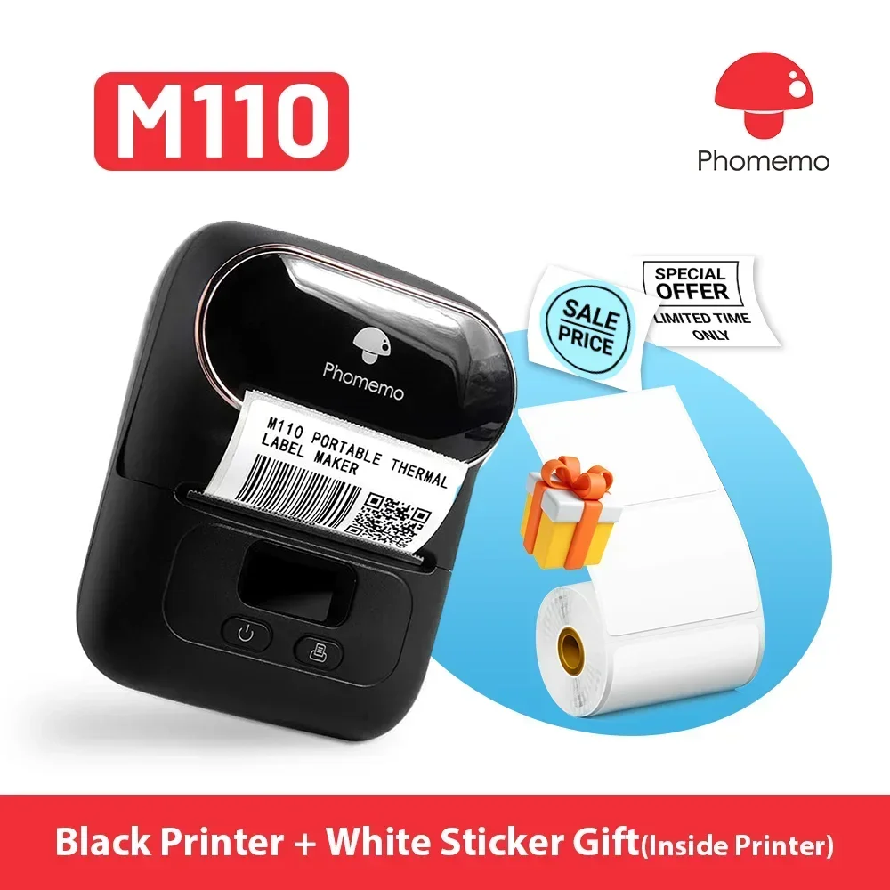 Phomemo M110 Mini Draagbare Pr - Mini Pocket Thermal Printer Paper Roll recensie en prijs