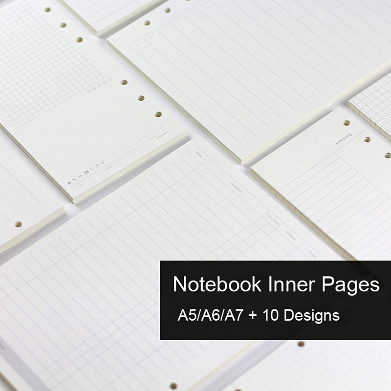 45 Vellen A5 A6A7 Losbladige N - A5 Spiral Dotted Grid Notebook recensie en prijs