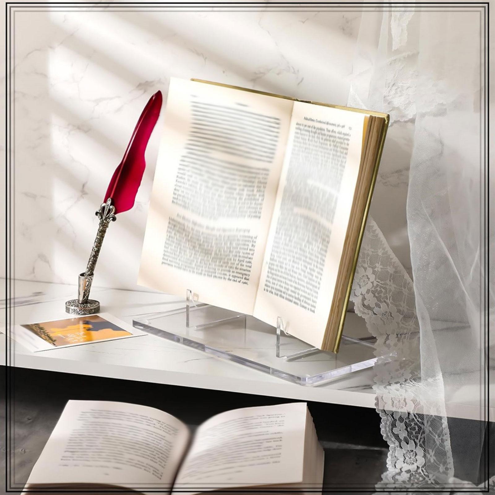 Displaystandaard van acryl, tr - Clear Acrylic Book Stand Holder recensie en prijs