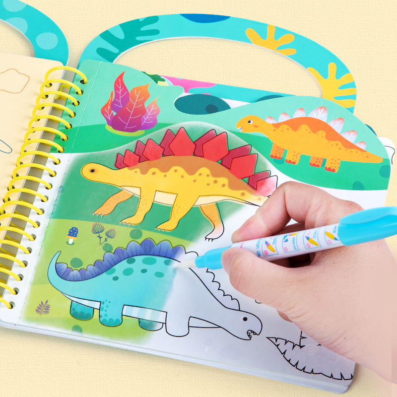Magisch watertekenboek voor ki - Reusable Water Magic Coloring Book recensie en prijs