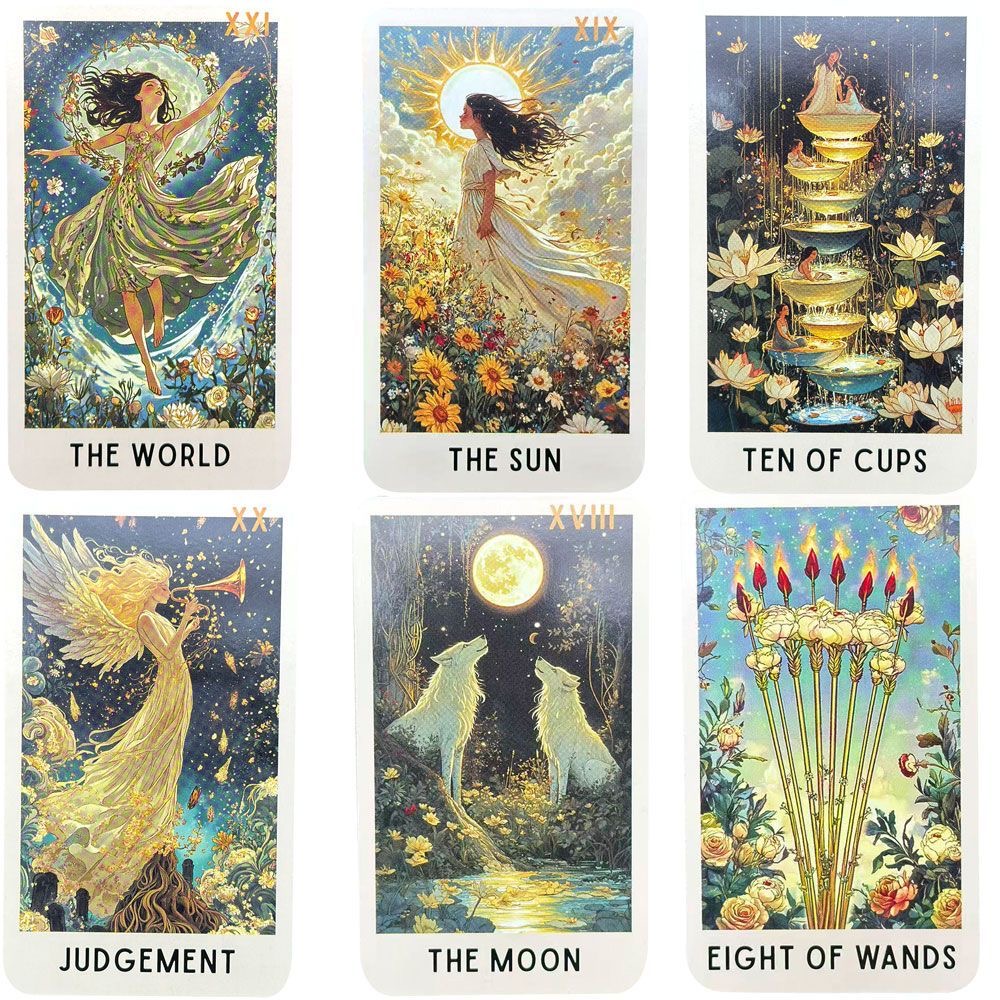 78 raadselachtige Bloom Tarot- - Tarot Deck With Guidebook recensie en prijs