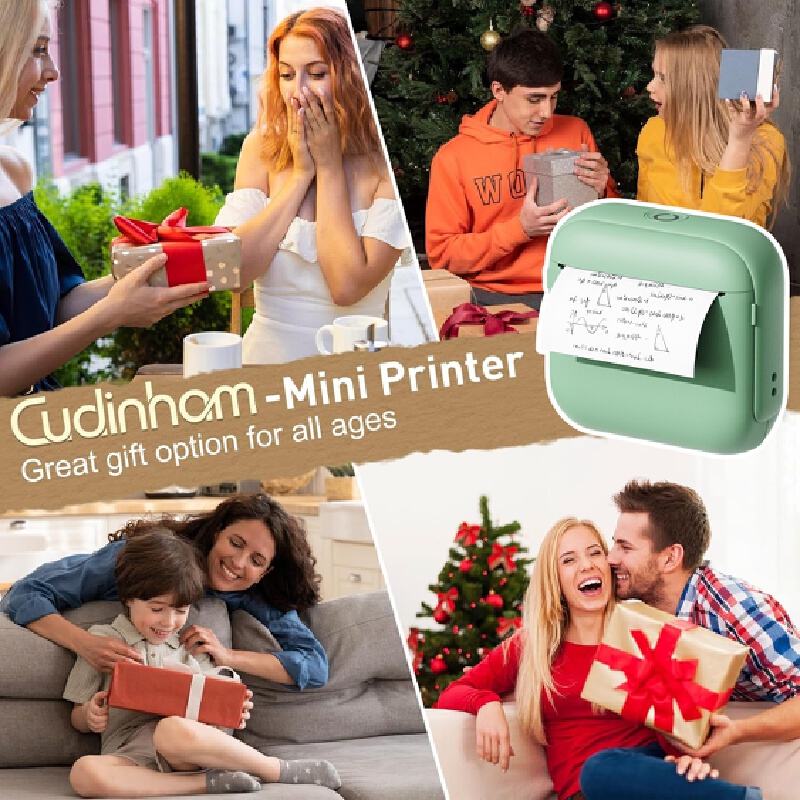 Mini Pocket Bluetooth Inkless  - Mini Pocket Thermal Printer Paper Roll recensie en prijs