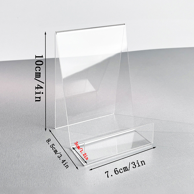 Tijdschriftendisplaystandaard  - Clear Acrylic Book Stand Holder recensie en prijs