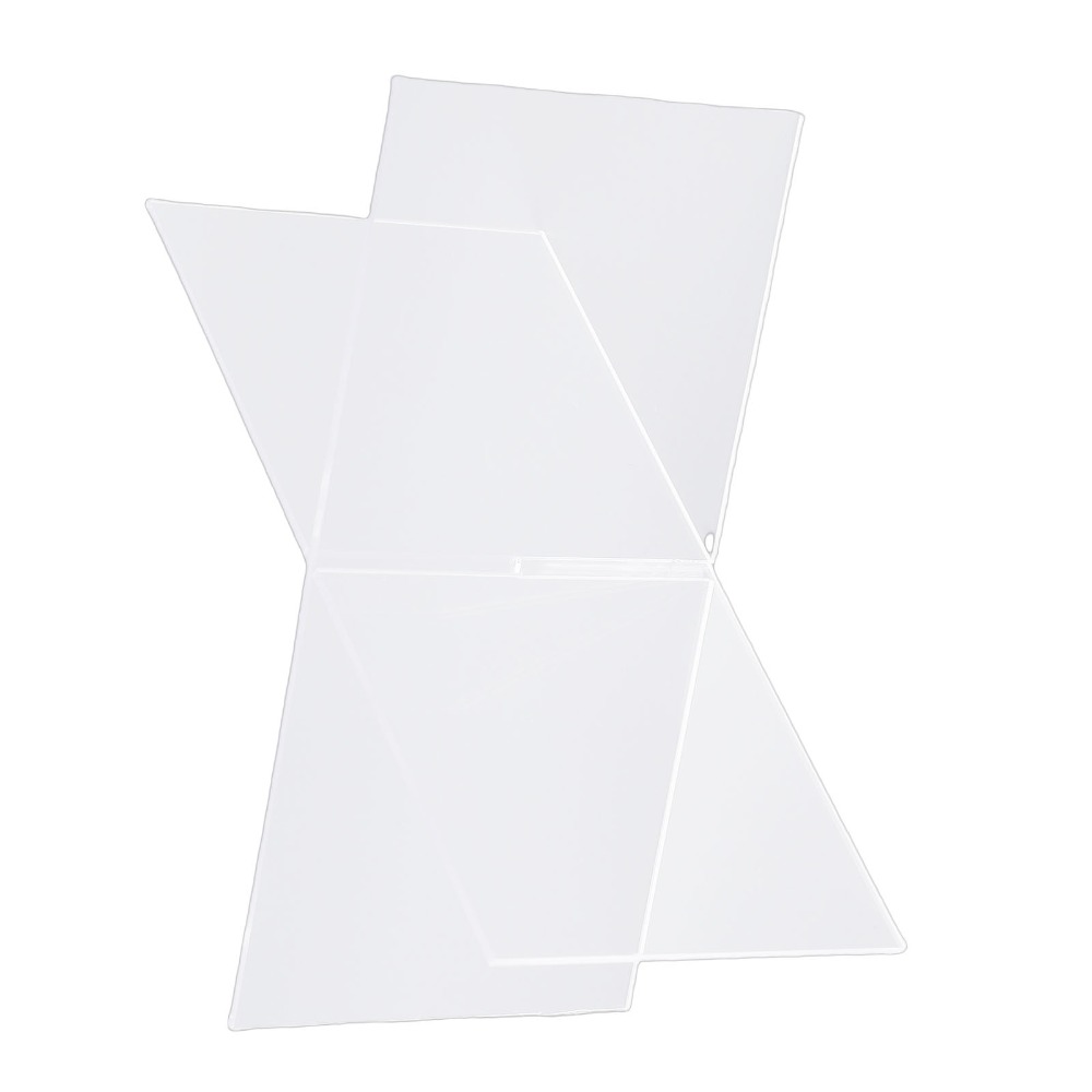 1 set X-vormig ontworpen acryl - Clear Acrylic Book Stand Holder recensie en prijs