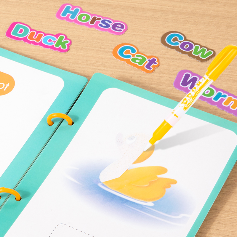 Kinderen Vroeg Onderwijs Speel - Reusable Water Magic Coloring Book recensie en prijs